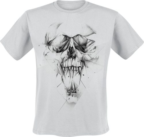 Zábavné tričko Skull Tričko prošedivelá