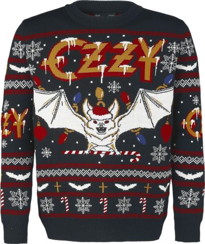Ozzy Osbourne Holiday Sweater 2022 Pletený svetr vícebarevný