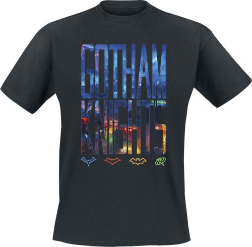 Batman Gotham Knights - Logo Tričko černá