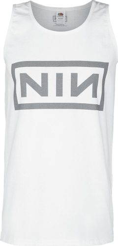 Nine Inch Nails Logo Tank top bílá