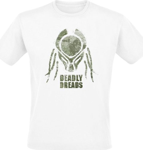 Predator Deadly Dreads Tričko bílá