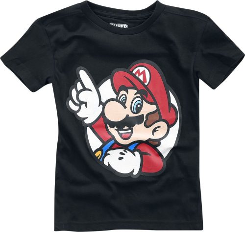 Super Mario Kids - It's A Me detské tricko černá