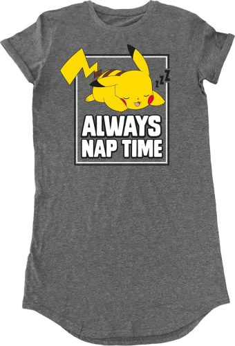 Pokémon Pikachu - Nap Time Šaty šedá