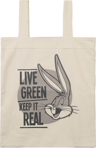 Looney Tunes Bugs Bunny - I Am Saving The Planet Plátená taška přírodní