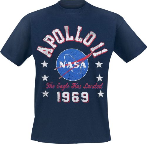 NASA 1969 Tričko modrá