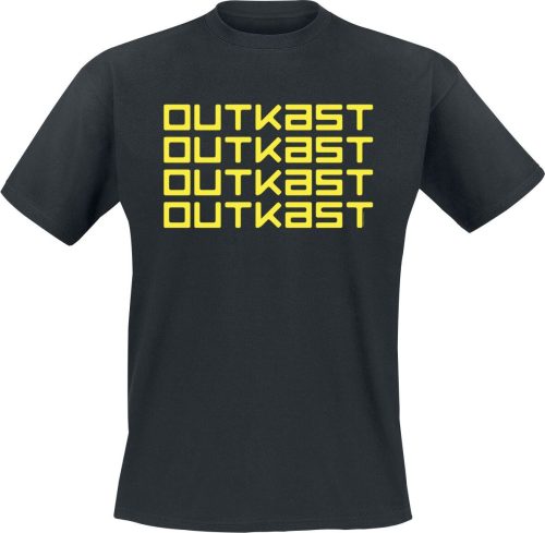 OutKast Logo Repeat Tričko černá