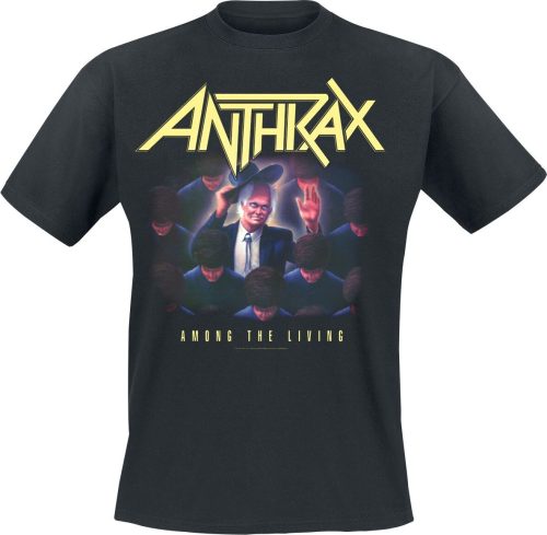 Anthrax Among The Living Tričko černá