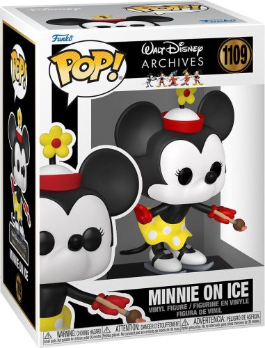Mickey & Minnie Mouse Vinylová figurka č. 1109 Minnie on Ice Sberatelská postava standard