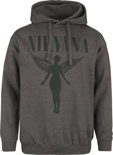 Nirvana Angel Mikina s kapucí charcoal