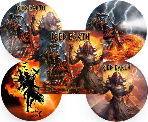 Iced Earth Hellrider / I walk among you 2-LP obrázek