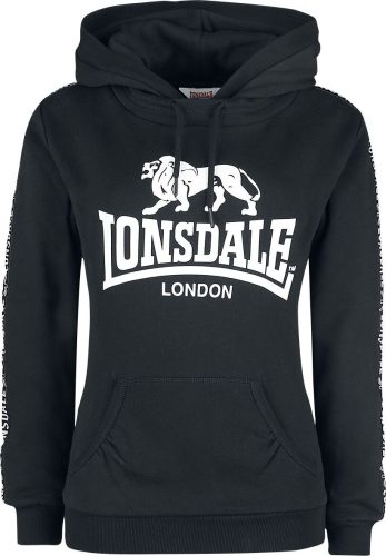 Lonsdale London Dihewyd Dámská mikina s kapucí černá