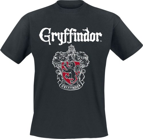 Harry Potter Gryffindor - Crest Tričko černá