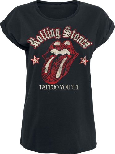 The Rolling Stones Tattoo You 81 Dámské tričko černá