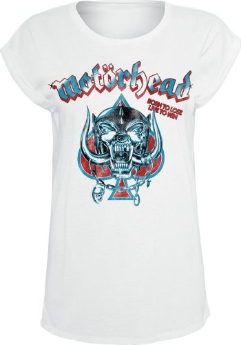 Motörhead Live To Win Warpig Dámské tričko bílá
