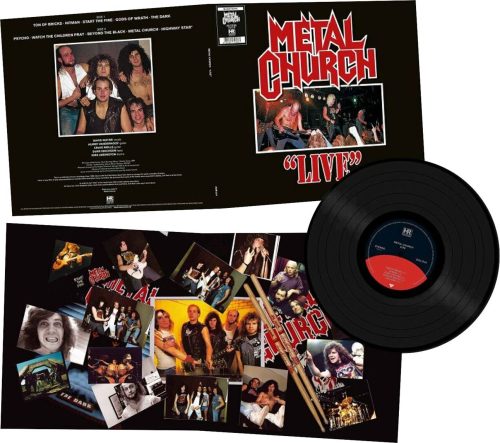 Metal Church Live LP černá