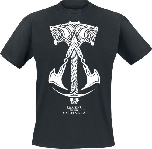 Assassin's Creed Valhalla - Symbol Tričko černá