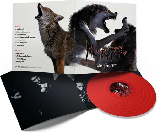 Moonspell Wolfheart LP červená