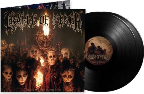 Cradle Of Filth Trouble and their double lives 2-LP černá