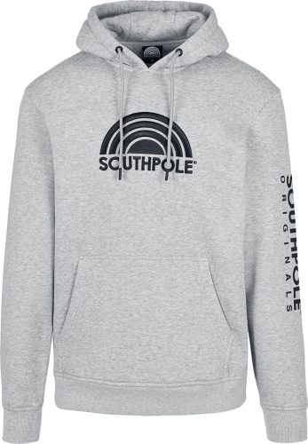 Southpole Southpole Halfmoon Hoody Mikina s kapucí šedá