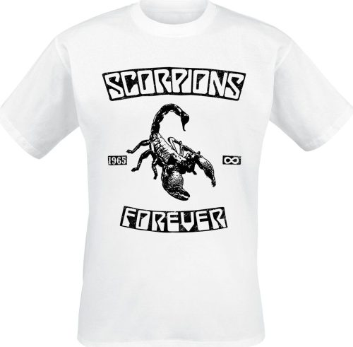 Scorpions Forever 65 Tričko bílá