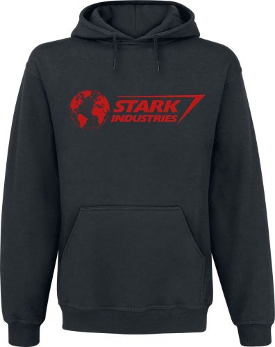 Iron Man Stark Industries Mikina s kapucí černá