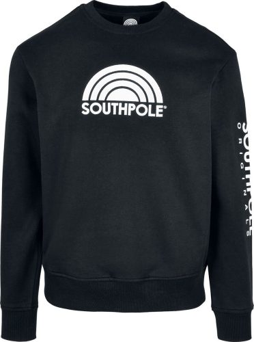 Southpole Southpole Halfmoon Crew Svetr černá