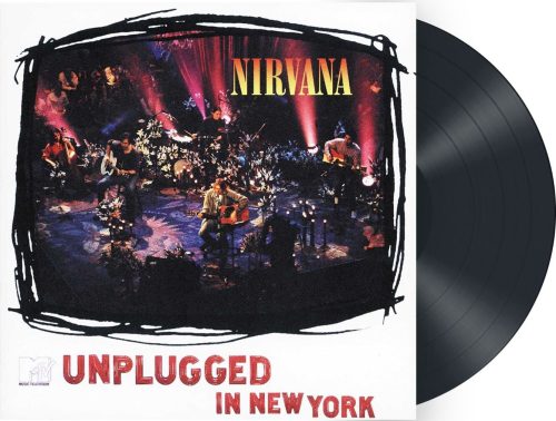 Nirvana MTV unplugged in New York LP černá