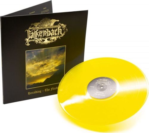 Falkenbach Heralding - The fireblade LP žlutá