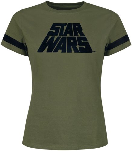 Star Wars Logo Dámské tričko zelená