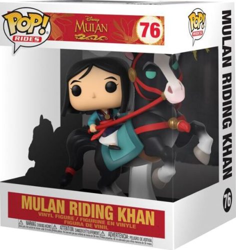 Mulan Mulan riding Khan (POP! Rides) Vinyl Figur 76 Sberatelská postava standard