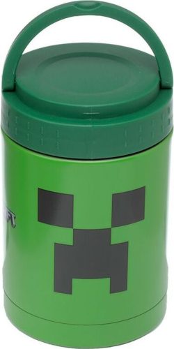 Minecraft Creeper Thermobehälter Svačinový box cerná/zelená
