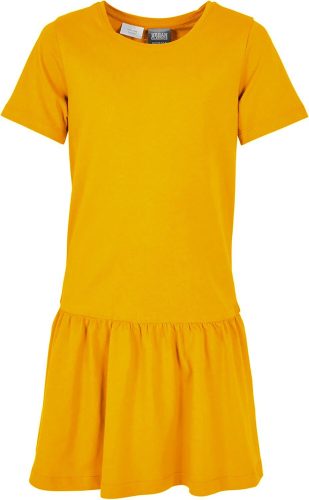 Urban Classics Dámské šaty Valance detské šaty žlutá