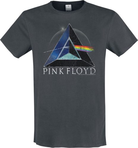 Pink Floyd Amplified Collection - Pyramid Keleidoscope Tričko charcoal