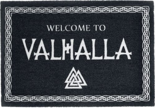 Welcome to Valhalla Rohožka cerná/bílá