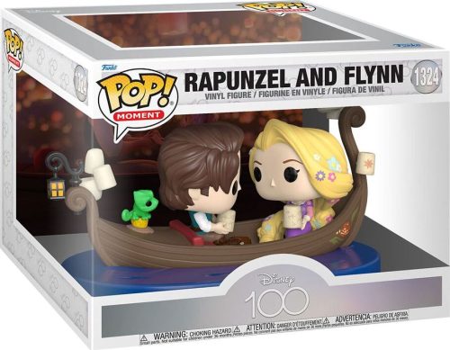 Rapunzel Vinylová figurka č.1324 Disney 100 - Rapunzel and Flynn (POP! Moment) Sberatelská postava standard