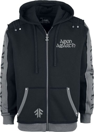 Amon Amarth EMP Signature Collection Mikina s kapucí na zip černá