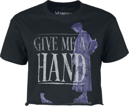 Wednesday Give Me A Hand Dámské tričko černá
