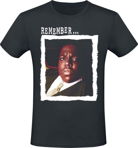 Notorious B.I.G. Remember Tričko černá