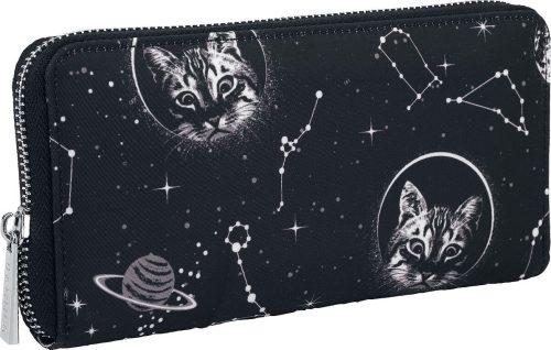 Banned Alternative Space Cat Peněženka cerná/bílá