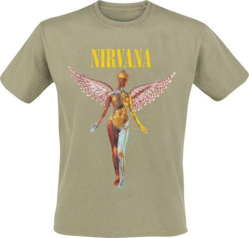 Nirvana Angel Tričko zelená