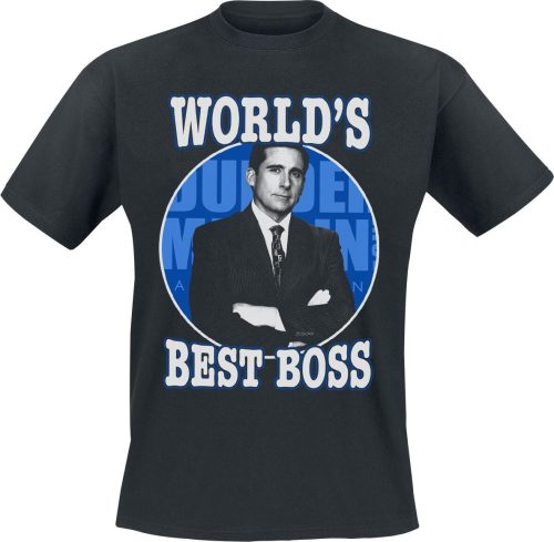 The Office World`s Best Boss Tričko černá
