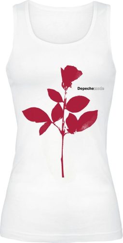 Depeche Mode Rose Dámský top bílá
