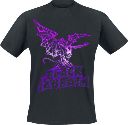 Black Sabbath Gradiant Demon Tričko černá