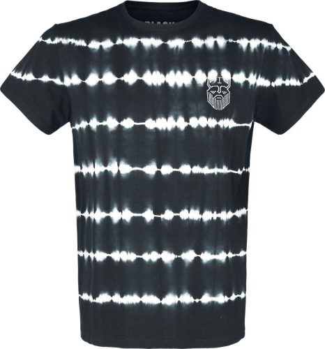 Black Premium by EMP Tričko s batikovým efektem Tričko černá
