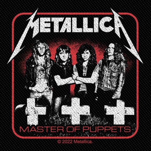 Metallica Master Of Puppets Band nášivka vícebarevný