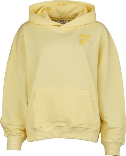 Fila BAKUM oversized sweat hoodie Dámská mikina s kapucí světle žlutá