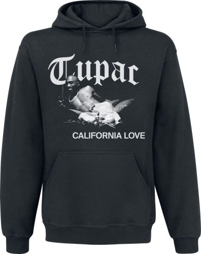 Tupac Shakur California Love Mikina s kapucí černá