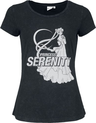 Sailor Moon Princess Serenity Dámské tričko černá