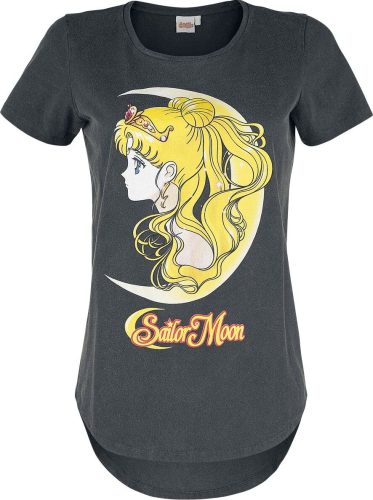 Sailor Moon Sailor Moon - Moon Dámské tričko šedá