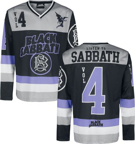 Black Sabbath Logo Tričko s dlouhým rukávem vícebarevný